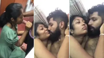Beautiful Girlfriend Blowjob Kissing & Fucking in Missionary Viral Video
