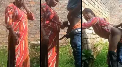 Desi Bhabhi Outdoor Hard fucking Viral Video