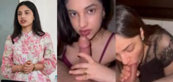 Beautiful Sexy Paki Babe Giving Blowjob Viral Video