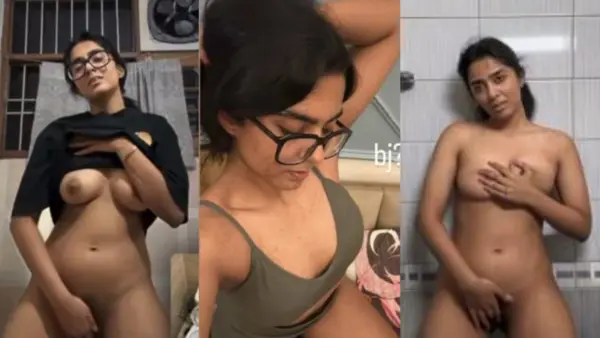 Cute Indian GF Pressing Boobs Fingering Viral Video